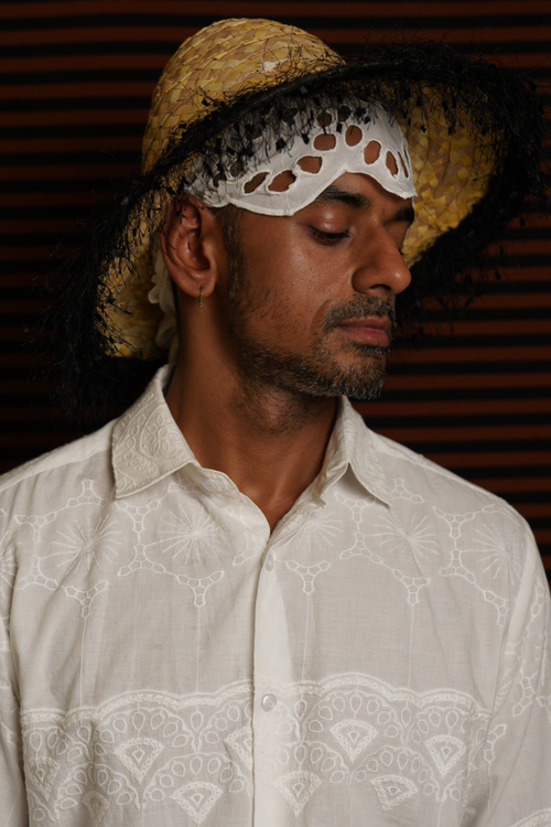 Crisp White Hakoba Shirt